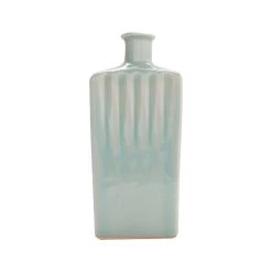 Blue Fluted Vase By Zach Dunn